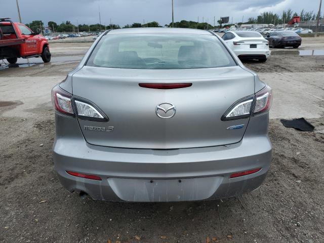 JM1BL1U74D1755519 - 2013 MAZDA 3 I GRAY photo 6