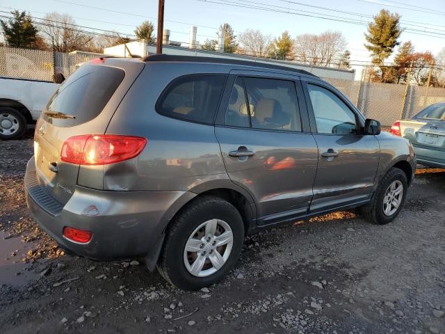 5NMSG13D19H309109 - 2009 HYUNDAI SANTA FE GLS GRAY photo 3