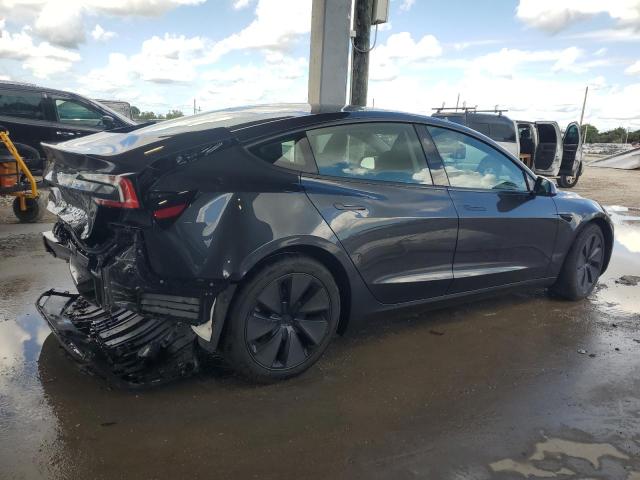 5YJ3E1EA2SF036508 - 2025 TESLA MODEL 3 GRAY photo 3