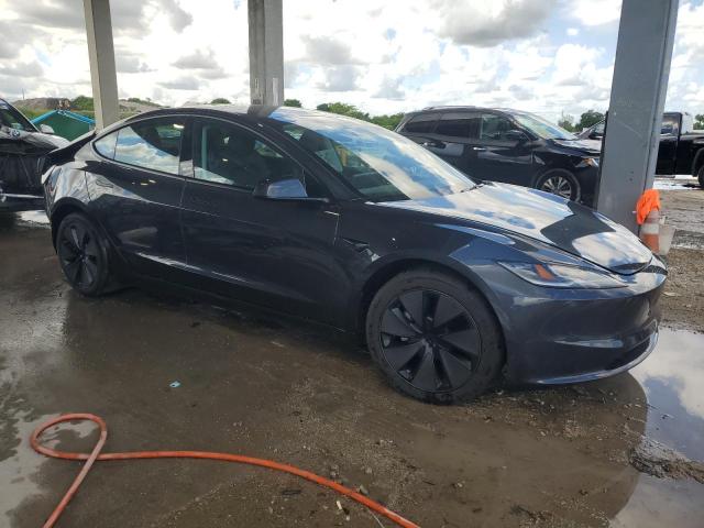 5YJ3E1EA2SF036508 - 2025 TESLA MODEL 3 GRAY photo 4