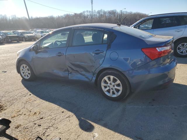 KNADM4A30G6681299 - 2016 KIA RIO LX BLUE photo 2