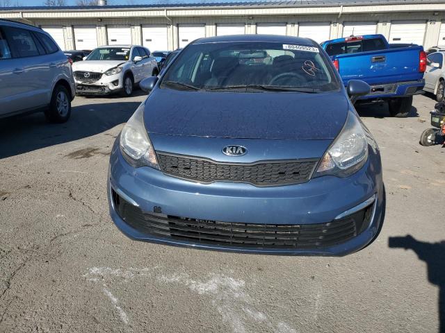 KNADM4A30G6681299 - 2016 KIA RIO LX BLUE photo 5