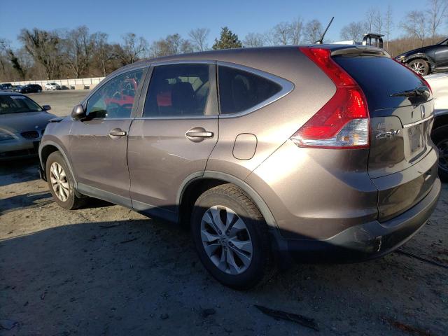 5J6RM3H50DL037674 - 2013 HONDA CR-V EX GRAY photo 2