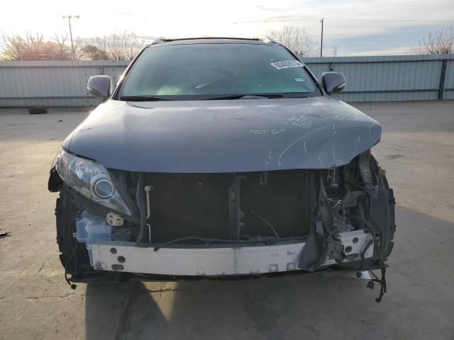 2T2ZK1BA4CC079594 - 2012 LEXUS RX 350 GRAY photo 5