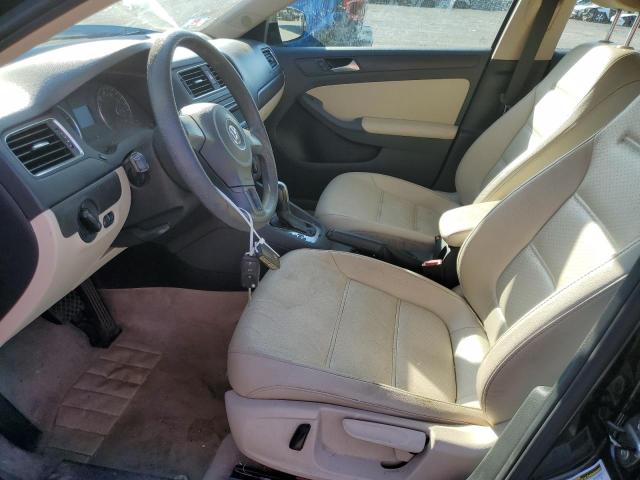 3VWD17AJ1EM392468 - 2014 VOLKSWAGEN JETTA SE BLACK photo 7