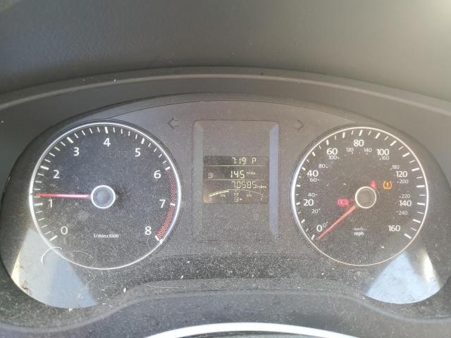 3VWD17AJ1EM392468 - 2014 VOLKSWAGEN JETTA SE BLACK photo 9