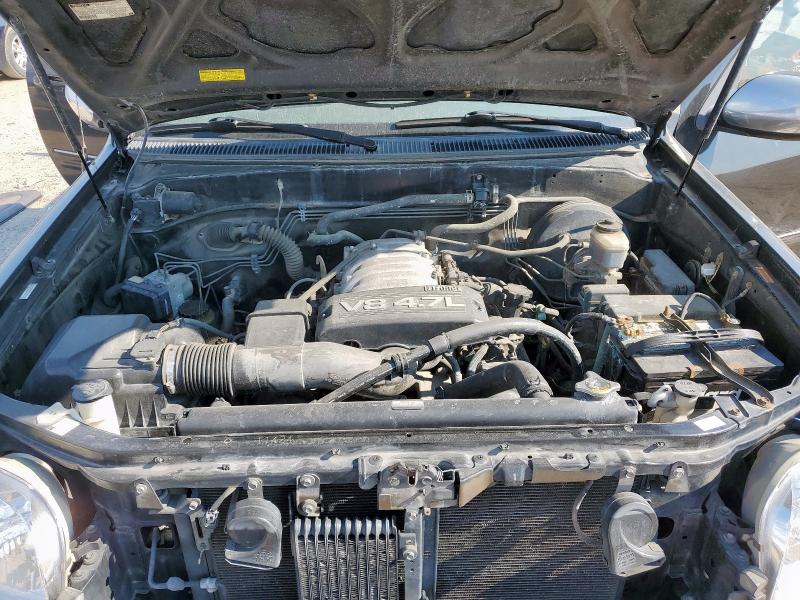 5TBET34124S441626 - 2004 TOYOTA TUNDRA DOUBLE CAB SR5 BLACK photo 11