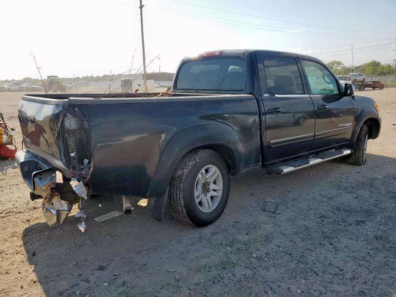 5TBET34124S441626 - 2004 TOYOTA TUNDRA DOUBLE CAB SR5 BLACK photo 3