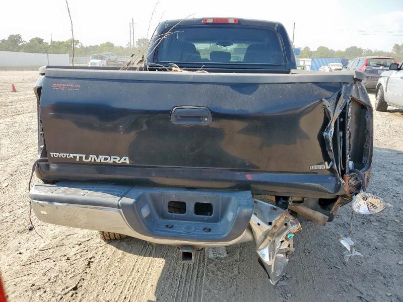 5TBET34124S441626 - 2004 TOYOTA TUNDRA DOUBLE CAB SR5 BLACK photo 6