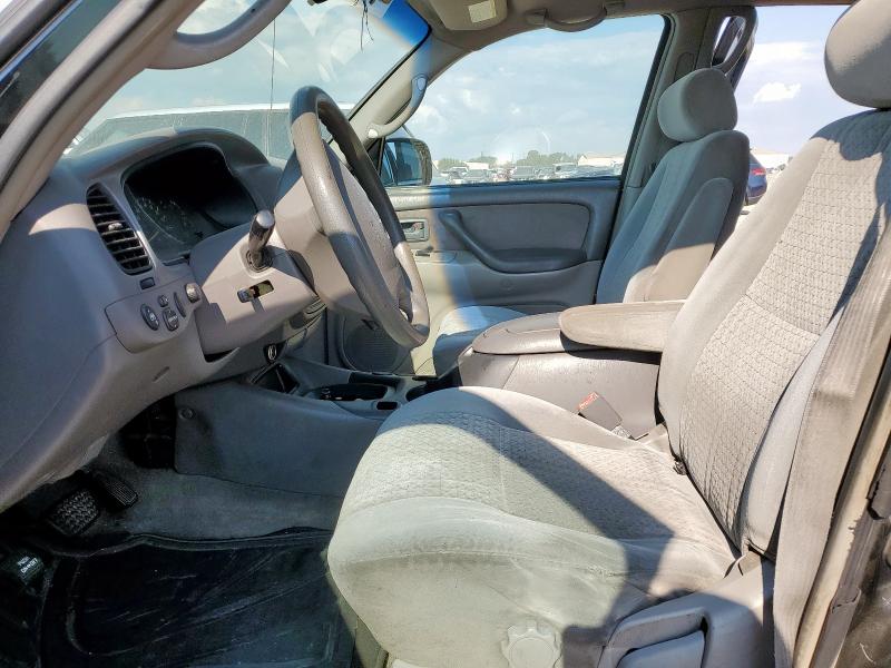 5TBET34124S441626 - 2004 TOYOTA TUNDRA DOUBLE CAB SR5 BLACK photo 7