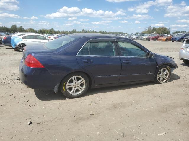 1HGCM56796A140751 - 2006 HONDA ACCORD EX BLUE photo 3