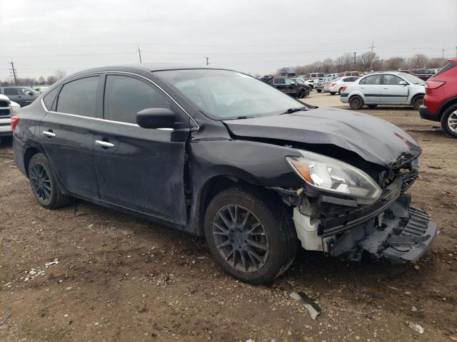 3N1AB7AP1HL701294 - 2017 NISSAN SENTRA S BLACK photo 4