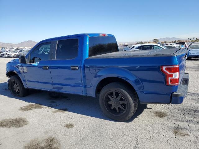 1FTEW1CP9JKD08809 - 2018 FORD F150 SUPERCREW BLUE photo 2