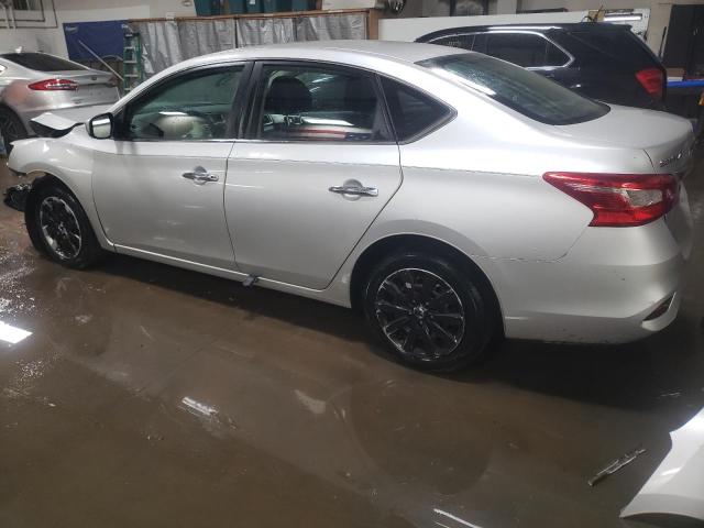 3N1AB7AP3HY341769 - 2017 NISSAN SENTRA S SILVER photo 2