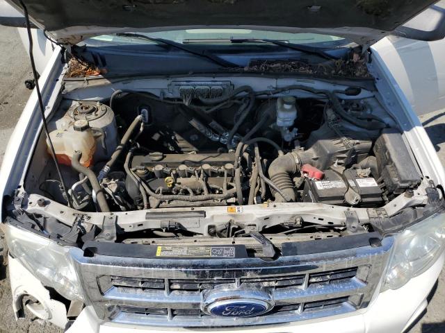 1FMCU9D77BKB53331 - 2011 FORD ESCAPE XLT WHITE photo 12