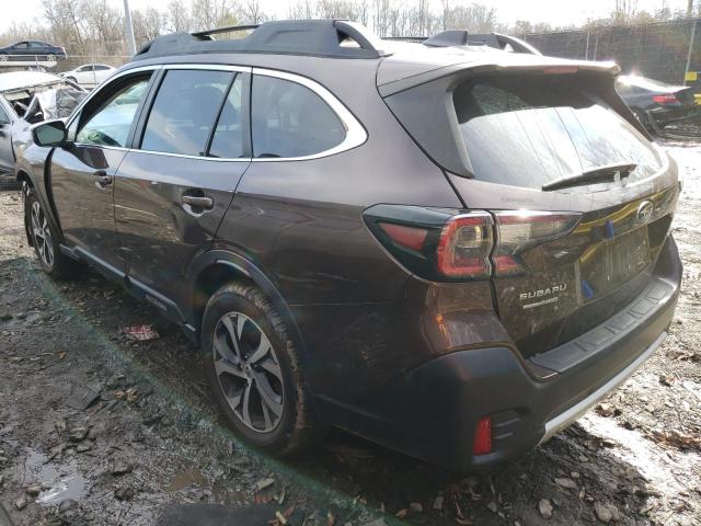 4S4BTANC4L3119502 - 2020 SUBARU OUTBACK LIMITED BROWN photo 2