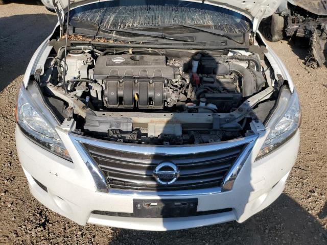 3N1AB7AP7DL779301 - 2013 NISSAN SENTRA S WHITE photo 11