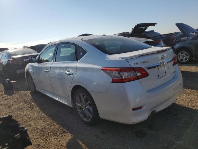 3N1AB7AP7DL779301 - 2013 NISSAN SENTRA S WHITE photo 2