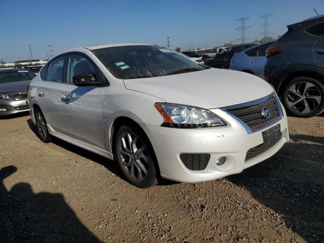 3N1AB7AP7DL779301 - 2013 NISSAN SENTRA S WHITE photo 4