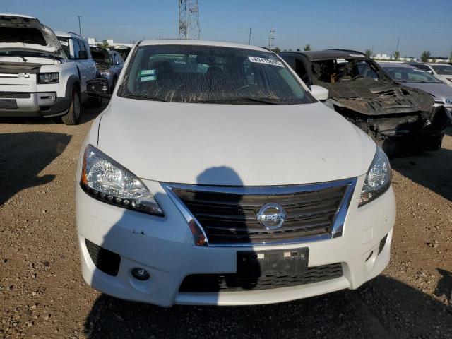 3N1AB7AP7DL779301 - 2013 NISSAN SENTRA S WHITE photo 5
