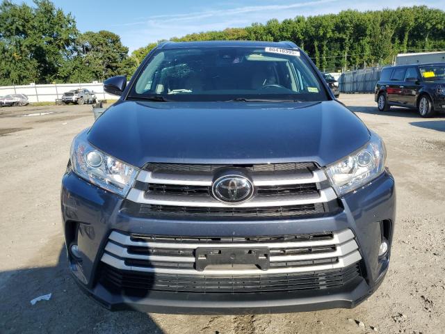 5TDJZRFH1KS947026 - 2019 TOYOTA HIGHLANDER SE BLUE photo 5