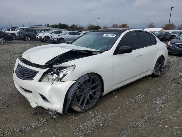 JN1CV6AP5DM719811 - 2013 INFINITI G37 BASE WHITE photo 1