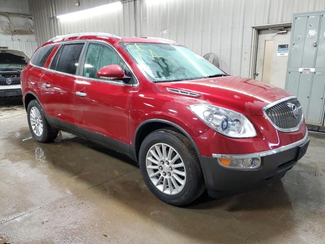 5GAKRCED0CJ404122 - 2012 BUICK ENCLAVE RED photo 4