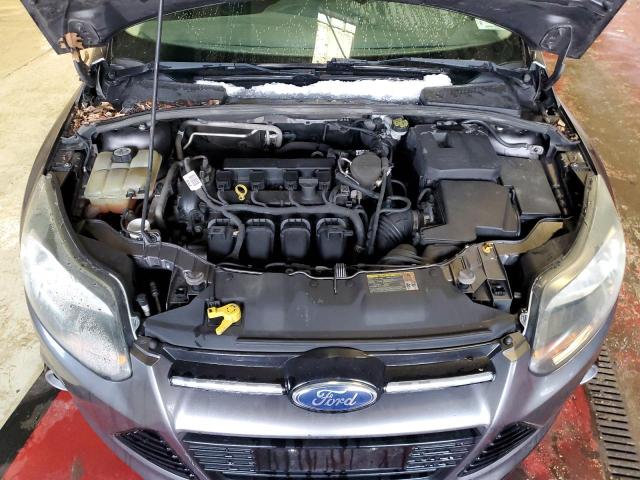 1FAHP3J23CL261986 - 2012 FORD FOCUS TITANIUM GRAY photo 11