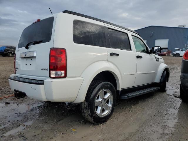 1D8GU58K97W678938 - 2007 DODGE NITRO SLT WHITE photo 3