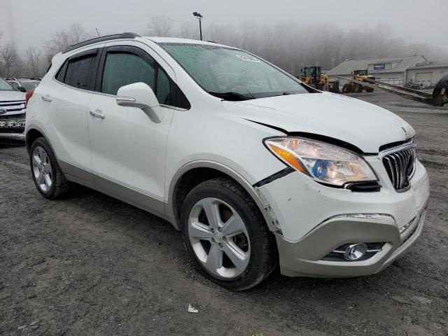 KL4CJGSB2FB267634 - 2015 BUICK ENCORE WHITE photo 4