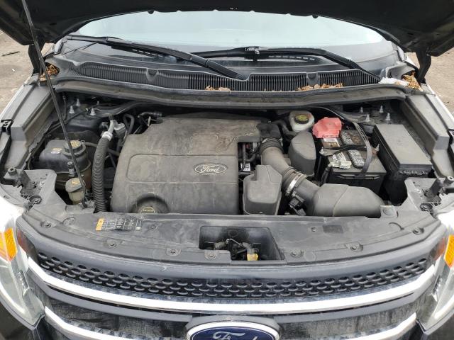 1FM5K8B88EGB59683 - 2014 FORD EXPLORER BLACK photo 12