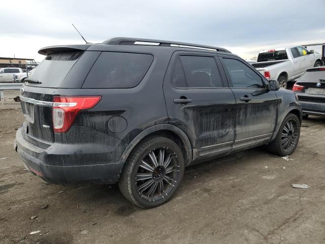 1FM5K8B88EGB59683 - 2014 FORD EXPLORER BLACK photo 3