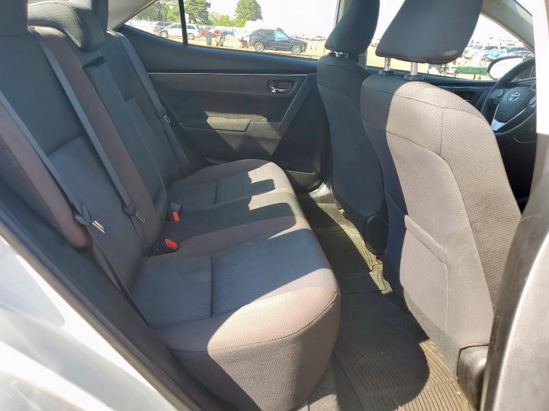 5YFBURHE5KP934312 - 2019 TOYOTA COROLLA L WHITE photo 10