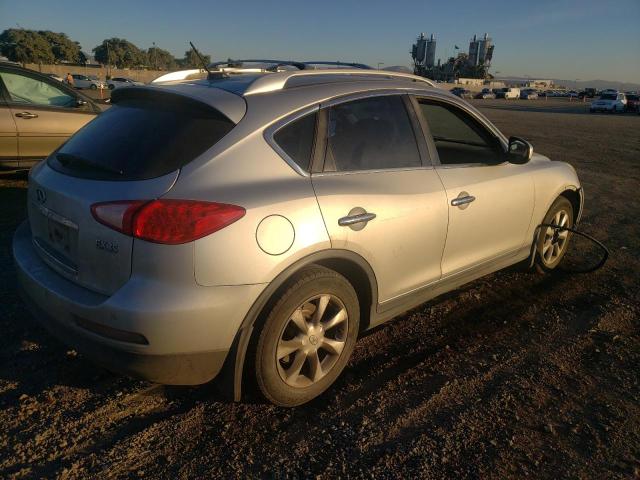 JNKAJ09E48M305391 - 2008 INFINITI EX35 BASE SILVER photo 3