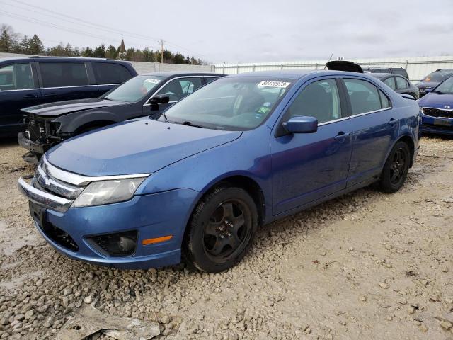 3FAHP0HA1AR115645 - 2010 FORD FUSION SE BLUE photo 1