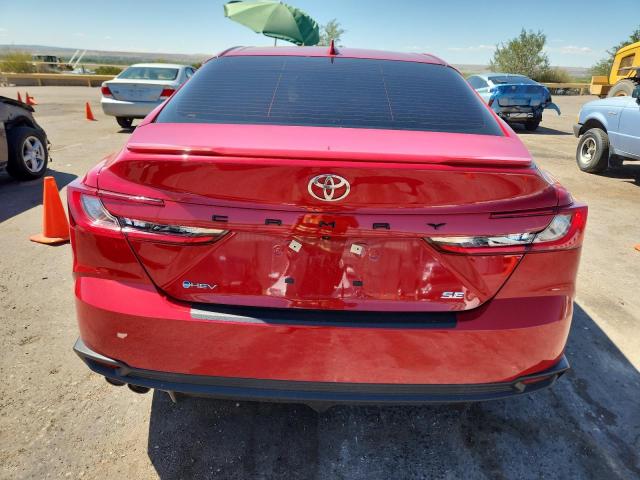 4T1DAACK0SU082823 - 2025 TOYOTA CAMRY XSE 红色 照片 6