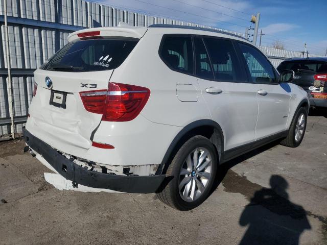 5UXWX9C5XE0D20856 - 2014 BMW X3 XDRIVE28I WHITE photo 3