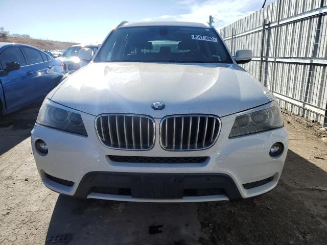 5UXWX9C5XE0D20856 - 2014 BMW X3 XDRIVE28I WHITE photo 5