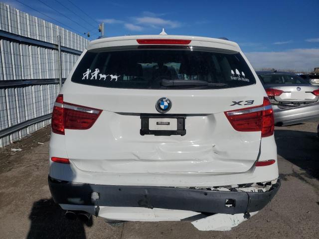 5UXWX9C5XE0D20856 - 2014 BMW X3 XDRIVE28I WHITE photo 6