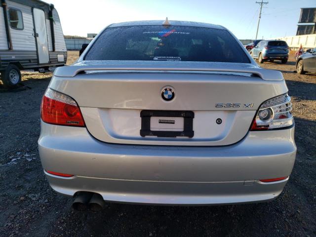 WBANV93578CZ60989 - 2008 BMW 535 XI SILVER photo 6