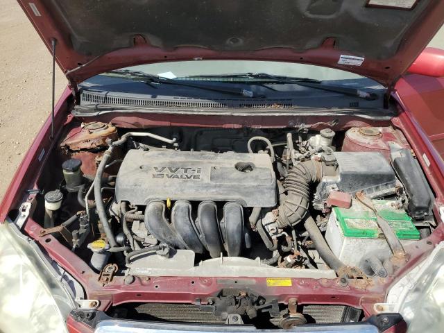 1NXBR32E17Z911591 - 2007 TOYOTA COROLLA CE 红色 照片 11