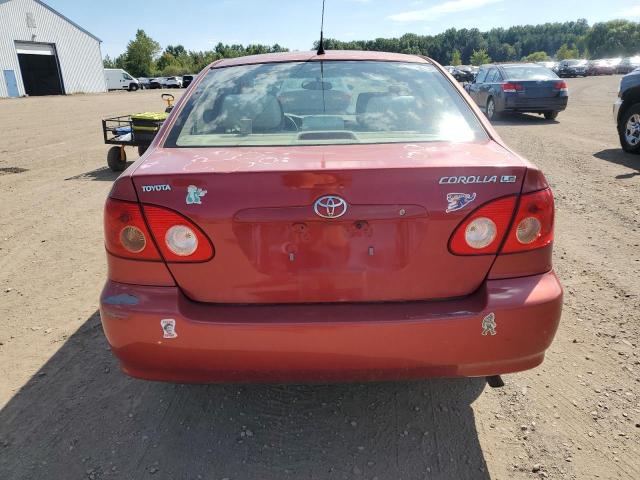 1NXBR32E17Z911591 - 2007 TOYOTA COROLLA CE 红色 照片 6