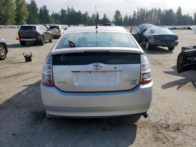 JTDKB20U167082502 - 2006 TOYOTA PRIUS SILVER photo 6