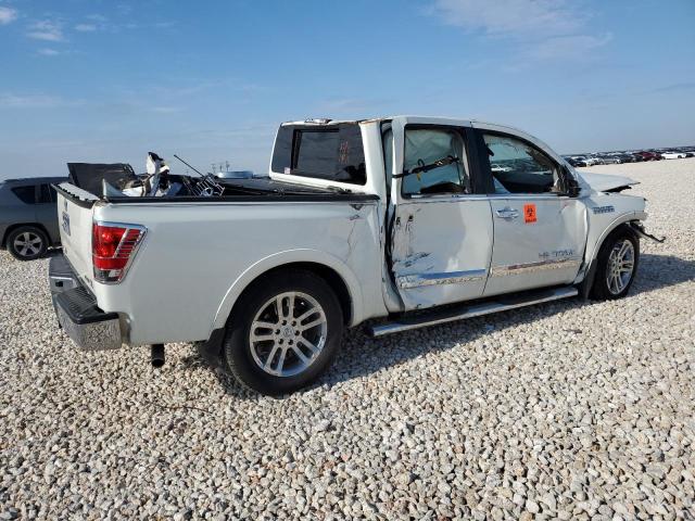 1N6BA0ED7FN513871 - 2015 NISSAN TITAN S WHITE photo 3