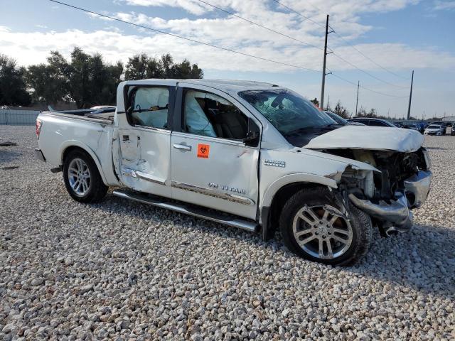 1N6BA0ED7FN513871 - 2015 NISSAN TITAN S WHITE photo 4