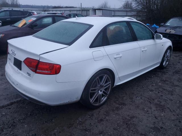 WAUMFAFL6BN000305 - 2011 AUDI A4 PRESTIGE WHITE photo 3