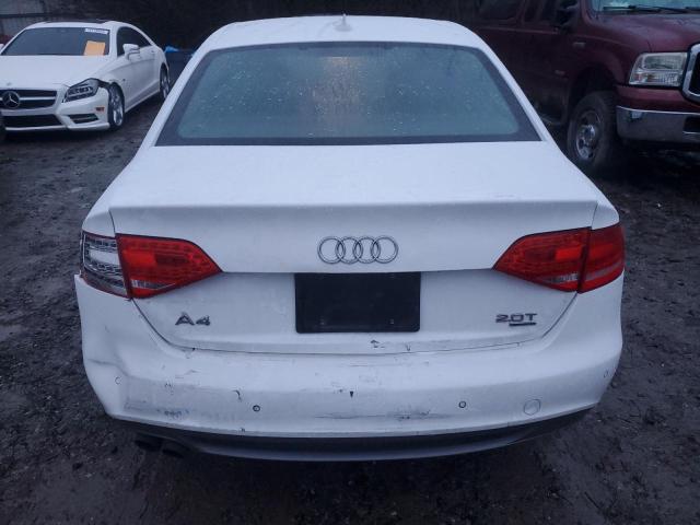 WAUMFAFL6BN000305 - 2011 AUDI A4 PRESTIGE WHITE photo 6