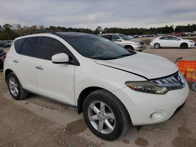 JN8AZ18U79W001748 - 2009 NISSAN MURANO S WHITE photo 4