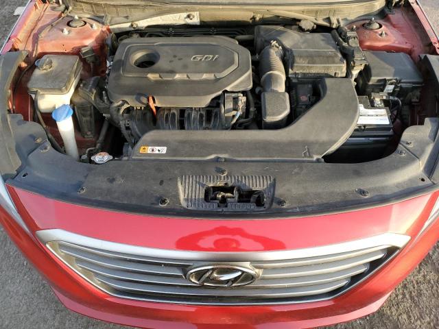 5NPE24AF9HH594807 - 2017 HYUNDAI SONATA SE RED photo 11