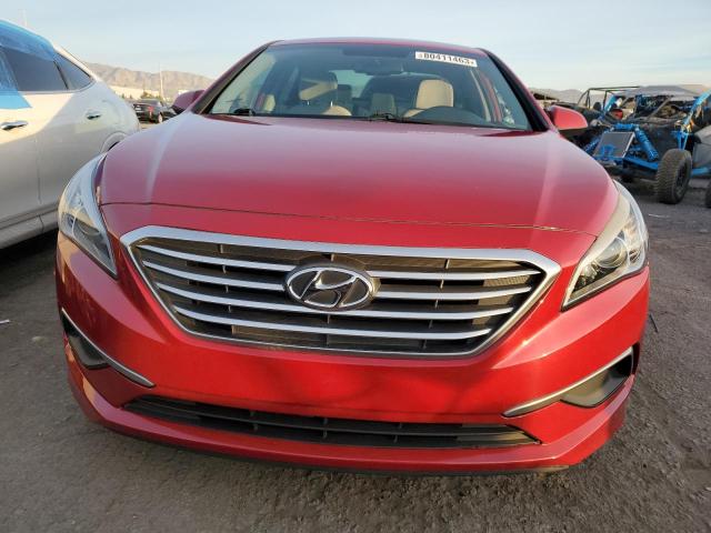 5NPE24AF9HH594807 - 2017 HYUNDAI SONATA SE RED photo 5